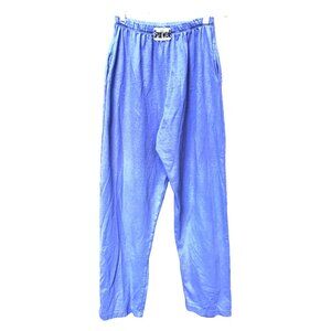 Vintage NOS w Tag Danskin Sportwear Womens Relaxed Fit Athletic Pants Blue Sz L